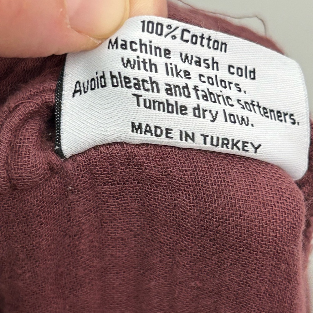 Parachute Burgundy Robe - Picture 10 of 10